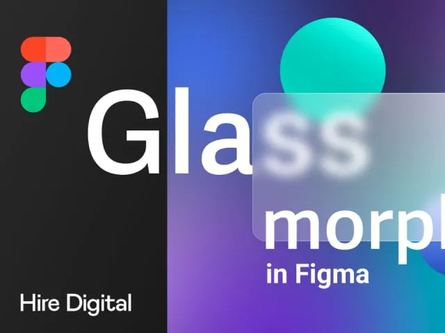 Glassmorphism Figma template